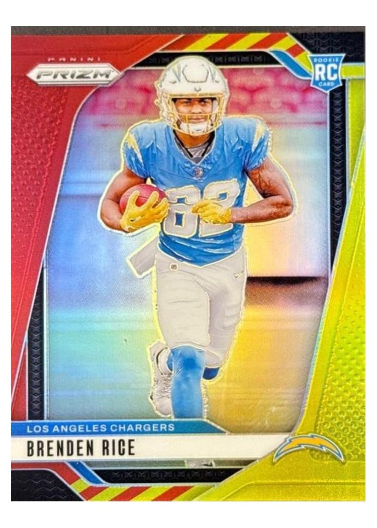 2024 Panini Prizm Base Set Brenden Rice #313 card