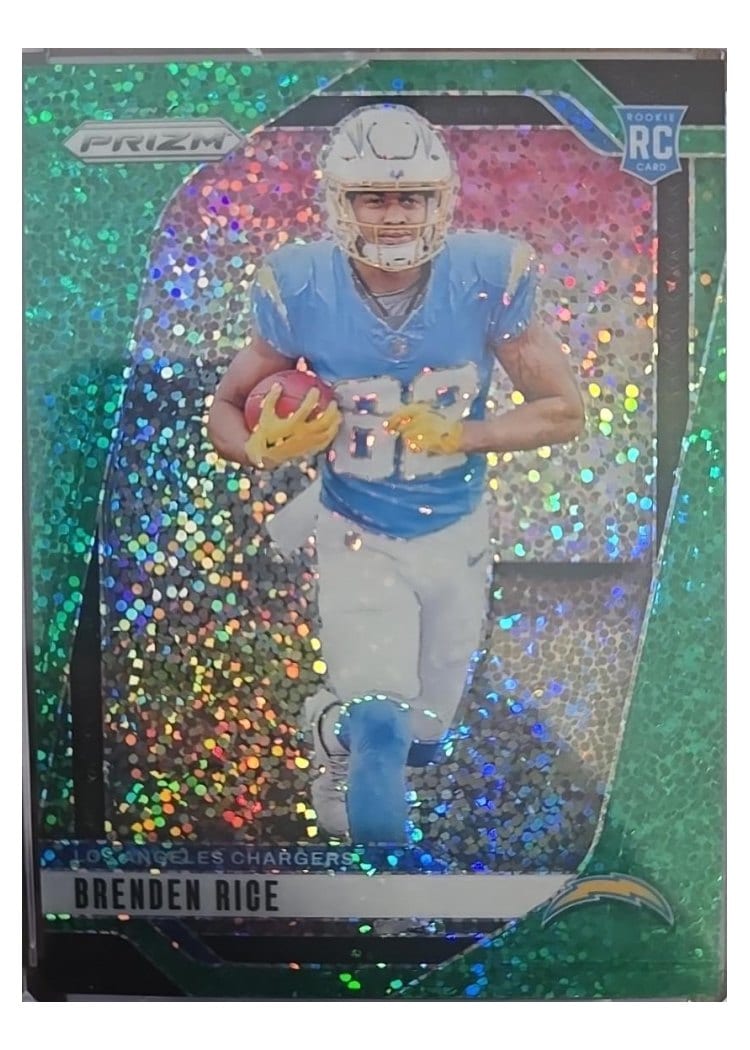 2024 Panini Prizm Base Set Brenden Rice #313 card