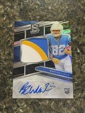 2024 Panini Spectra Rookie Patch Autographs Brenden Rice #234 card