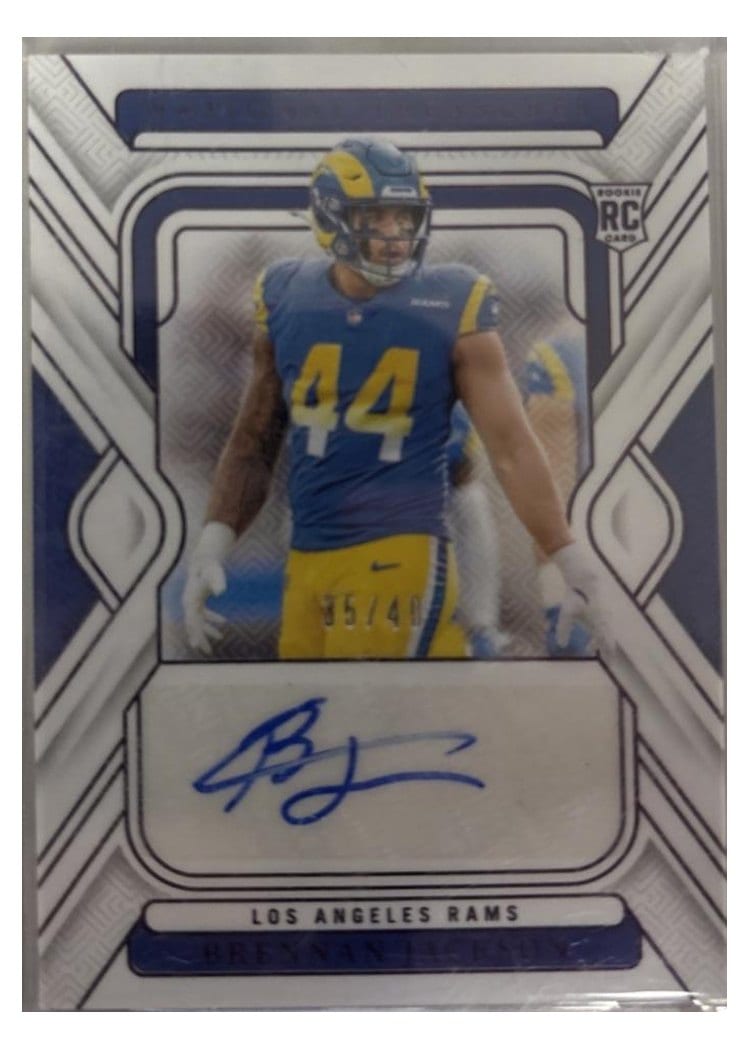 2024 Panini National Treasures Base Set Brennan Jackson #153 card
