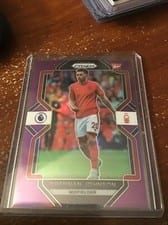 2022 Panini Prizm Premier League Brennan Johnson Pink Mosaic #147 card