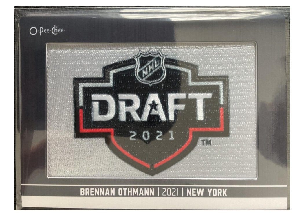 2024-25 O-Pee-Chee First Round Draft Patches Brennan Othmann #DP-12 card