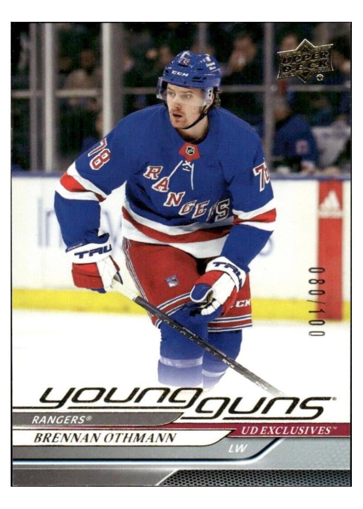 2024-25 Upper Deck Base Set Brennan Othmann Exclusive #206 card