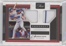 2022 Panini Three and Two Prospect Dual Jerseys Brennen Davis #PDJ-BD card