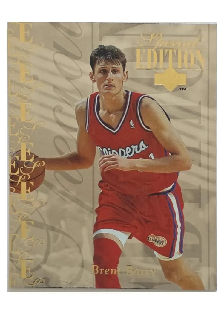 1995 Upper Deck Special Edition Brent Barry #SE124 card