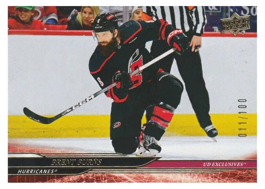 2024-25 Upper Deck Base Set Brent Burns Exclusive #36 card