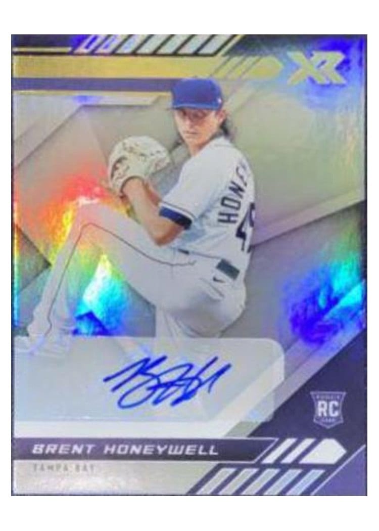 2021 Panini Chronicles XR Brent Honeywell #3 card