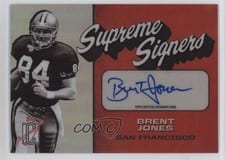 2024 Topps Signature Class Supreme Signers Brent Jones #SS-BJ