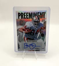 2025 Topps Signature Class Preeminent Ink Brent Jones #PI-BJ card