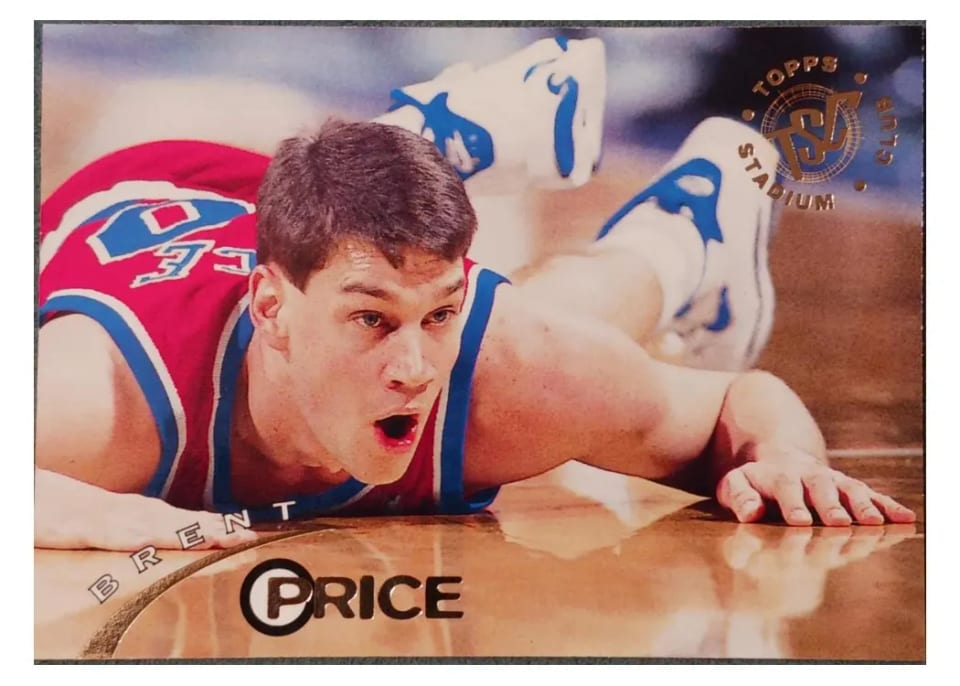 1994 Stadium Club Brent Price #5 card