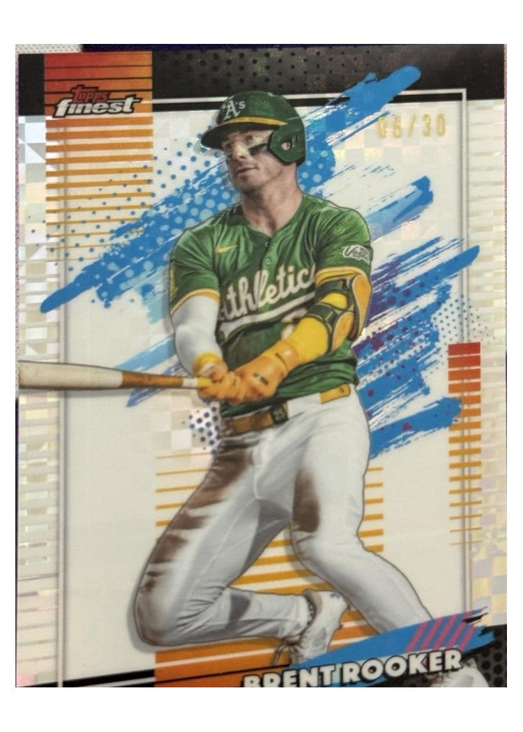 2026 Topps Finest Brent Rooker #126 card