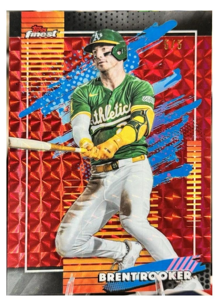 2026 Topps Finest Brent Rooker #126 card