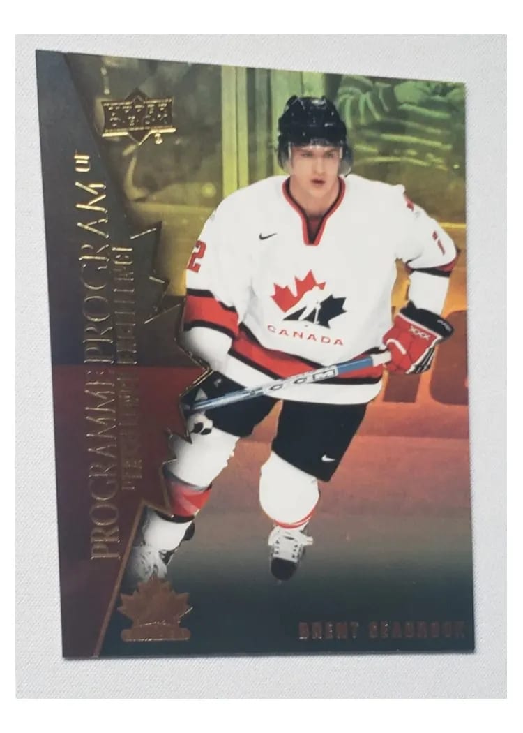 2021-22 Tim Hortons Collectors Series Program of Excellence Heroes Brent Seabrook #POE-15 card