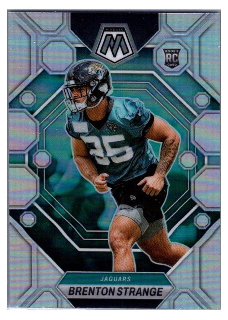 2023 Panini Mosaic Base Set Brenton Strange Silver #286 card