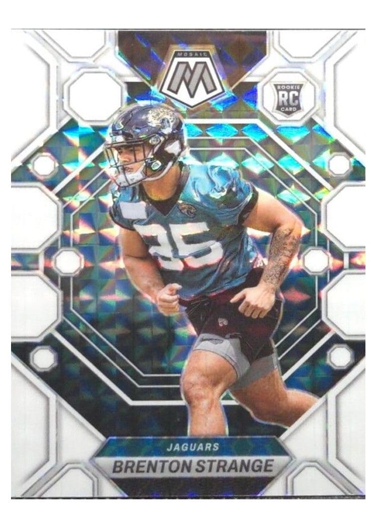 2023 Panini Mosaic Base Set Brenton Strange White #286 card