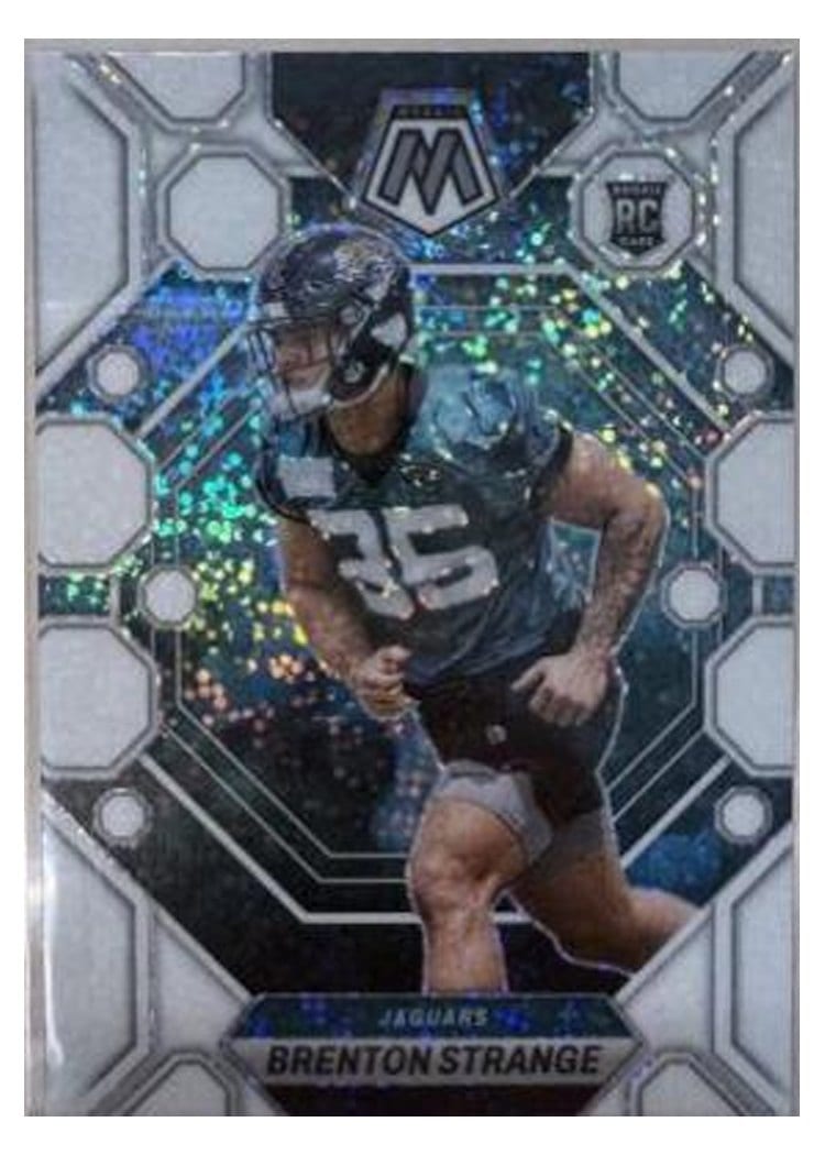 2023 Panini Mosaic Base Set Brenton Strange White Sparkle #286 card