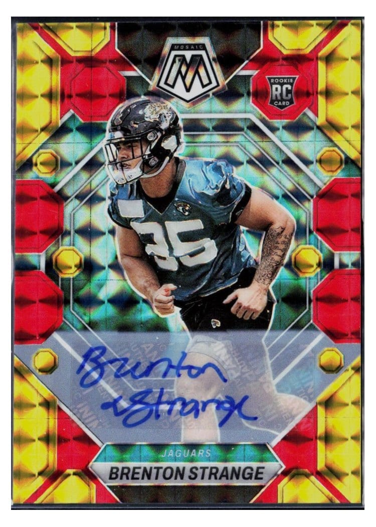 2023 Panini Mosaic Base Set Brenton Strange #286 card