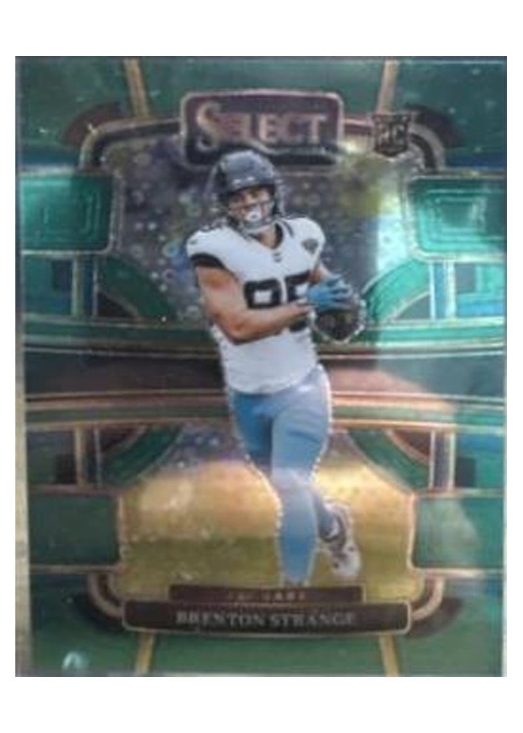 2023 Panini Select Base Set Brenton Strange Disco Green Prizm #45 card