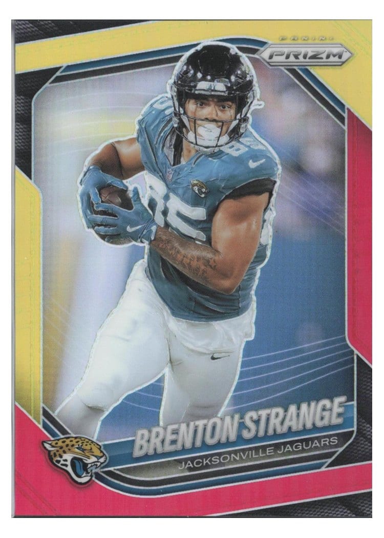 2025 Panini Prizm Base Set Brenton Strange #136 card