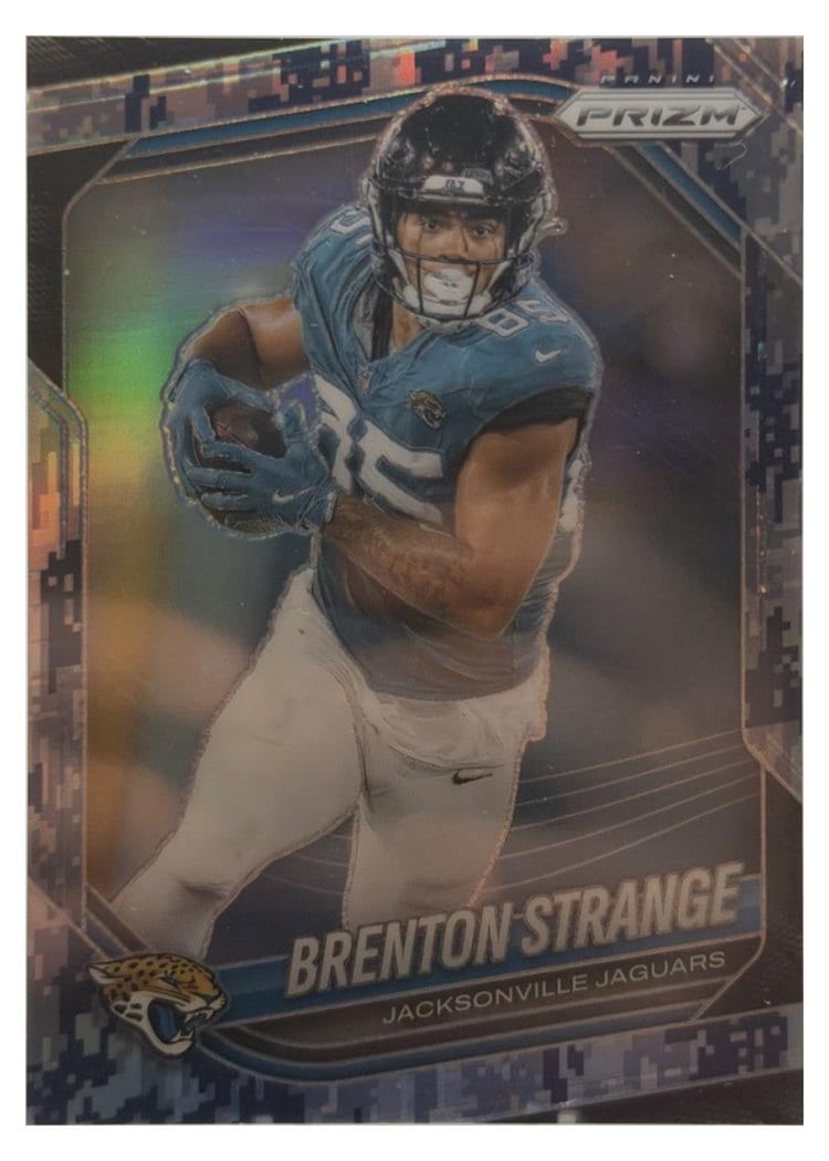2025 Panini Prizm Base Set Brenton Strange #136 card