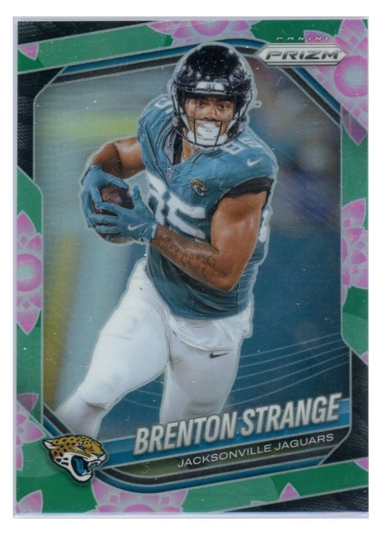 2025 Panini Prizm Base Set Brenton Strange #136 card