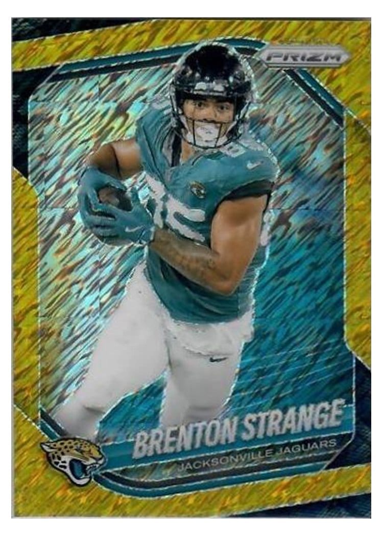 2025 Panini Prizm Base Set Brenton Strange #136 card