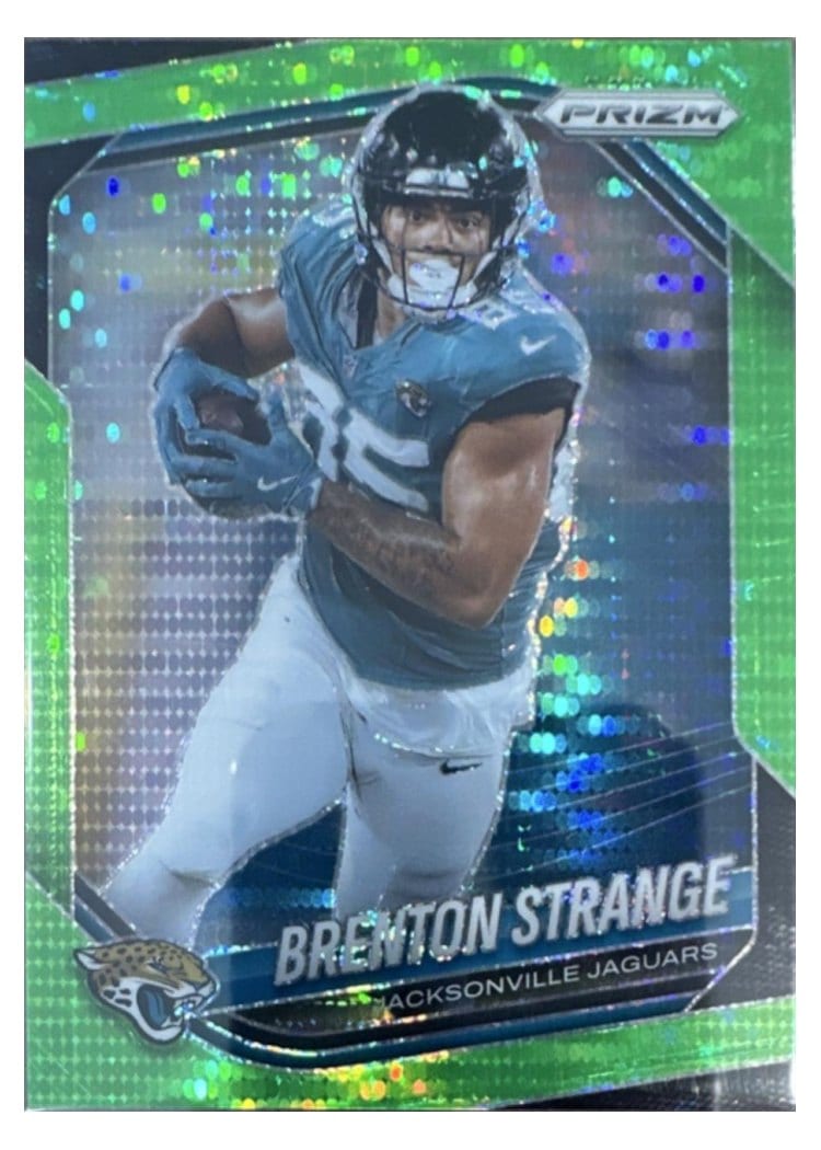 2025 Panini Prizm Base Set Brenton Strange #136 card
