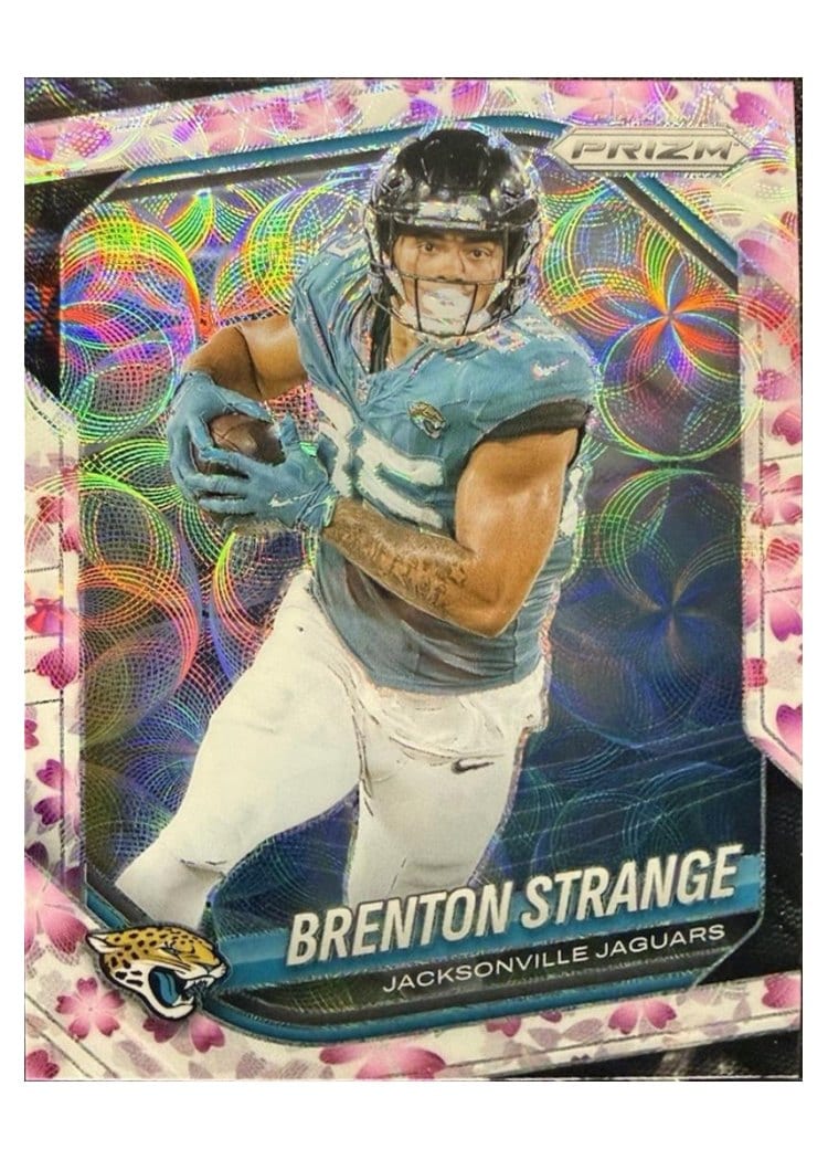 2025 Panini Prizm Base Set Brenton Strange #136 card