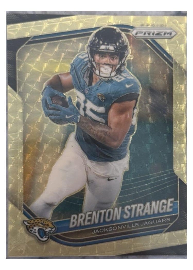 2025 Panini Prizm Base Set Brenton Strange #136 card
