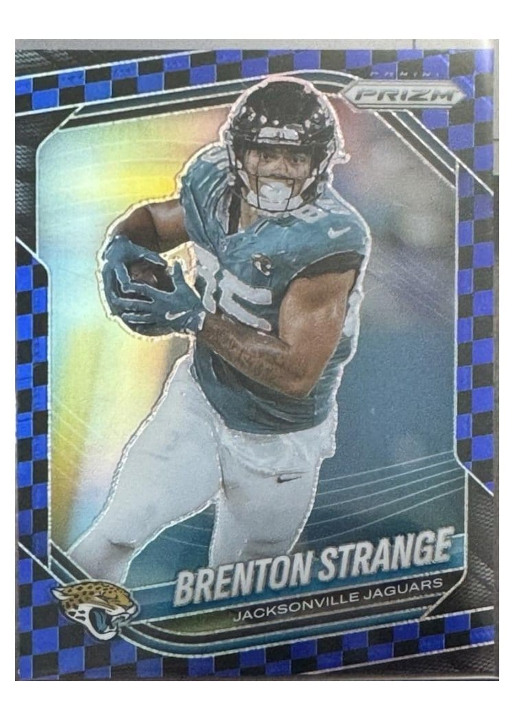 2025 Panini Prizm Base Set Brenton Strange #136 card