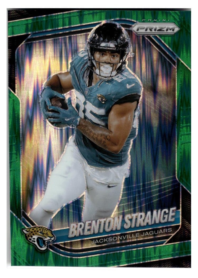 2025 Panini Prizm Base Set Brenton Strange #136 card