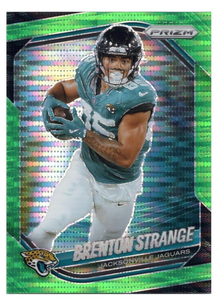2025 Panini Prizm Base Set Brenton Strange #136 card