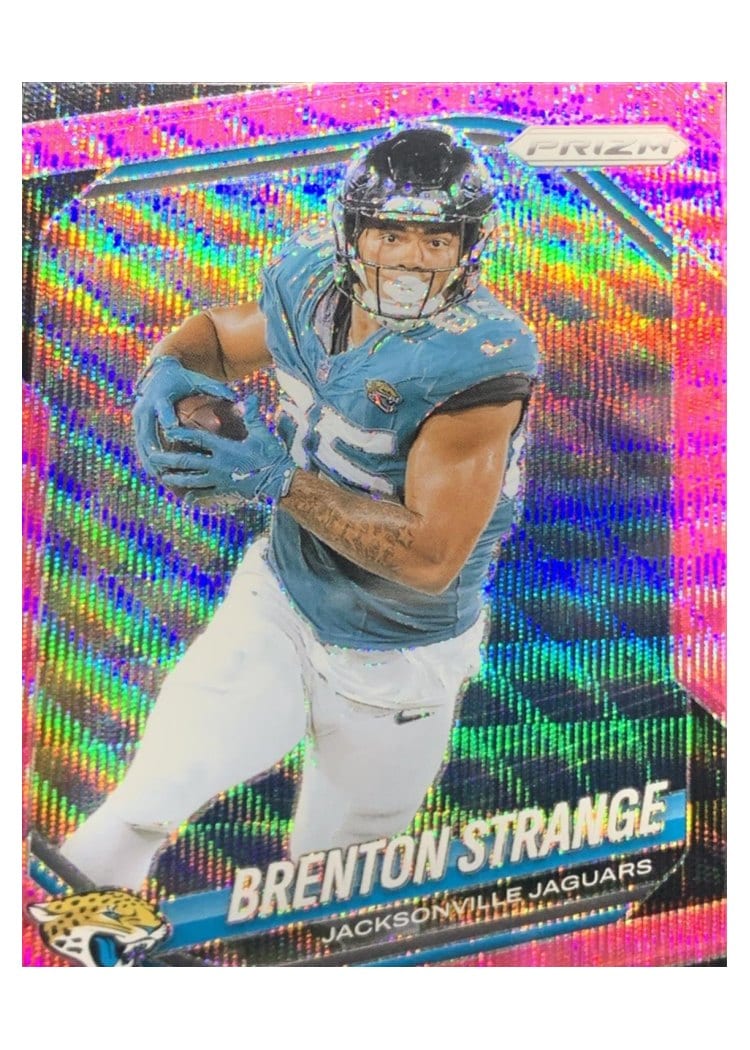 2025 Panini Prizm Base Set Brenton Strange #136 card