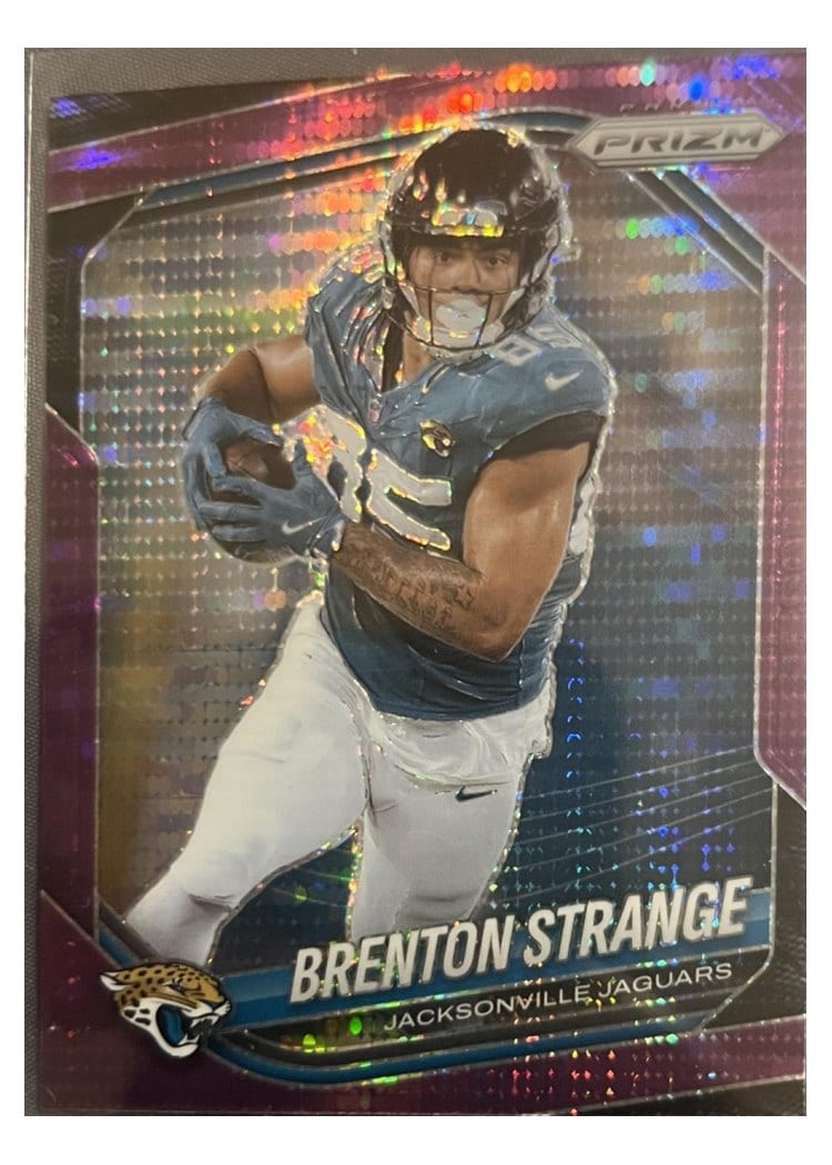2025 Panini Prizm Base Set Brenton Strange #136 card