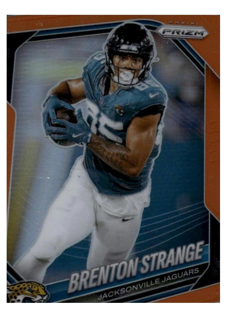 2025 Panini Prizm Base Set Brenton Strange #136 card