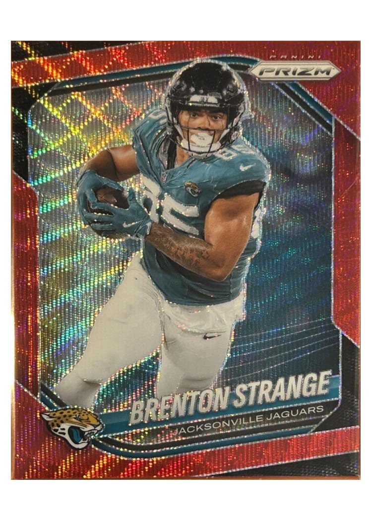 2025 Panini Prizm Base Set Brenton Strange #136 card