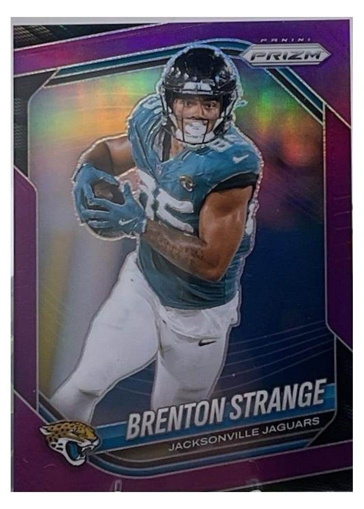 2025 Panini Prizm Base Set Brenton Strange #136 card