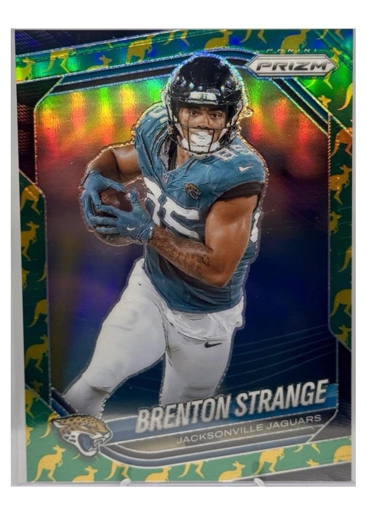 2025 Panini Prizm Base Set Brenton Strange #136 card