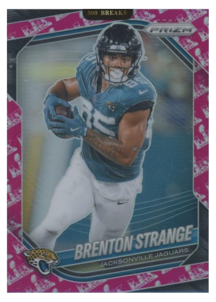 2025 Panini Prizm Base Set Brenton Strange #136 card