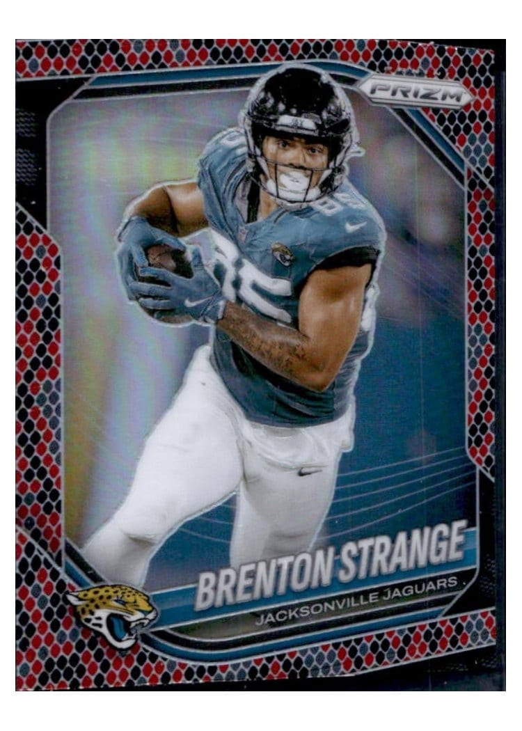 2025 Panini Prizm Base Set Brenton Strange #136 card