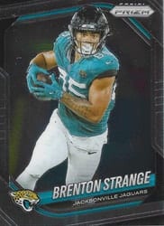 2025 Panini Prizm Base Set Brenton Strange #136 card