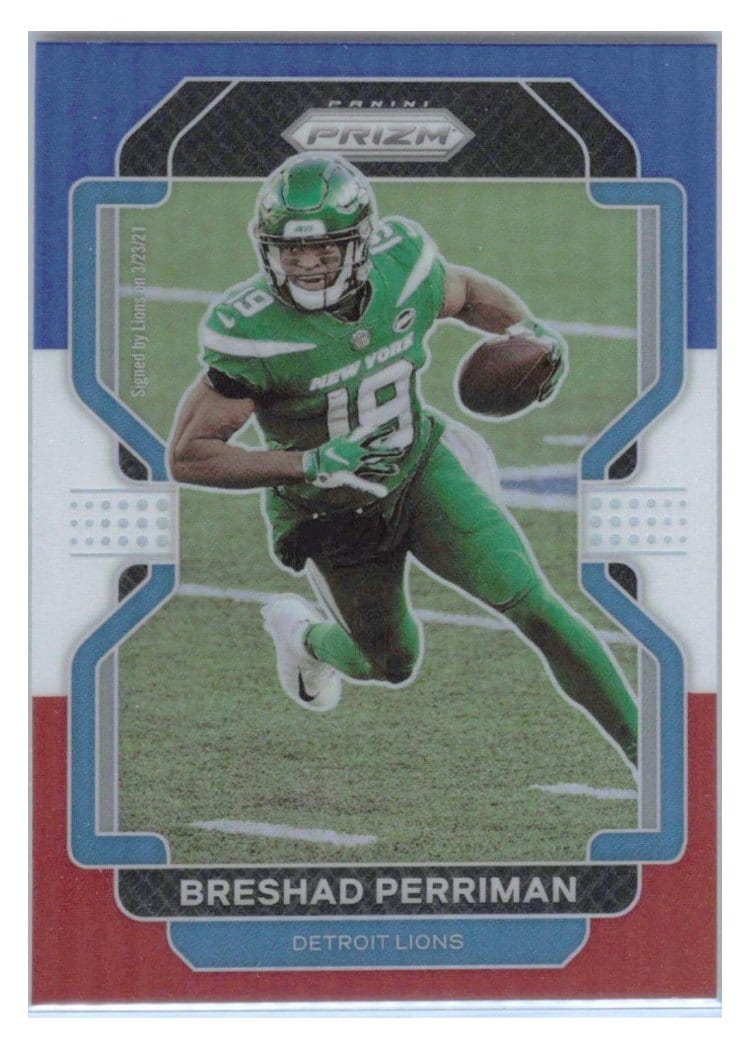 2021 Panini Prizm Base Set Breshad Perriman #146 card
