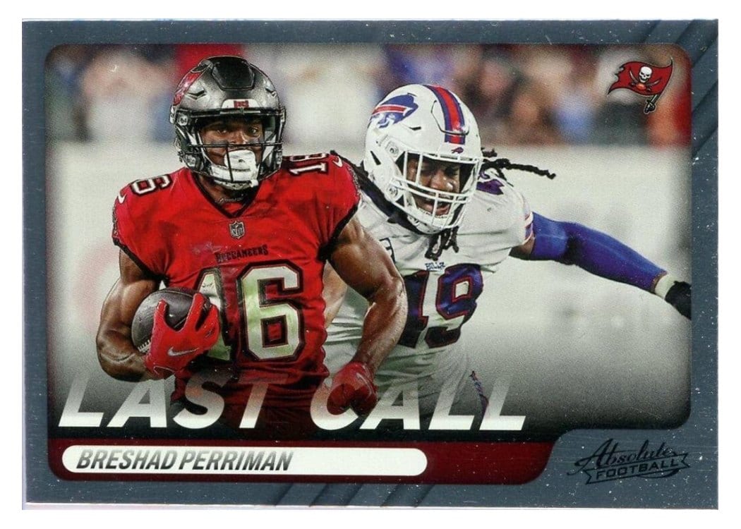 2022 Panini Absolute Last Call Breshad Perriman #LC-2 card