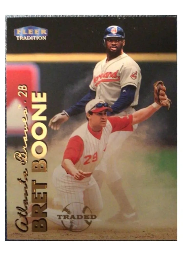 1999 Fleer Tradition Bret Boone #89 card