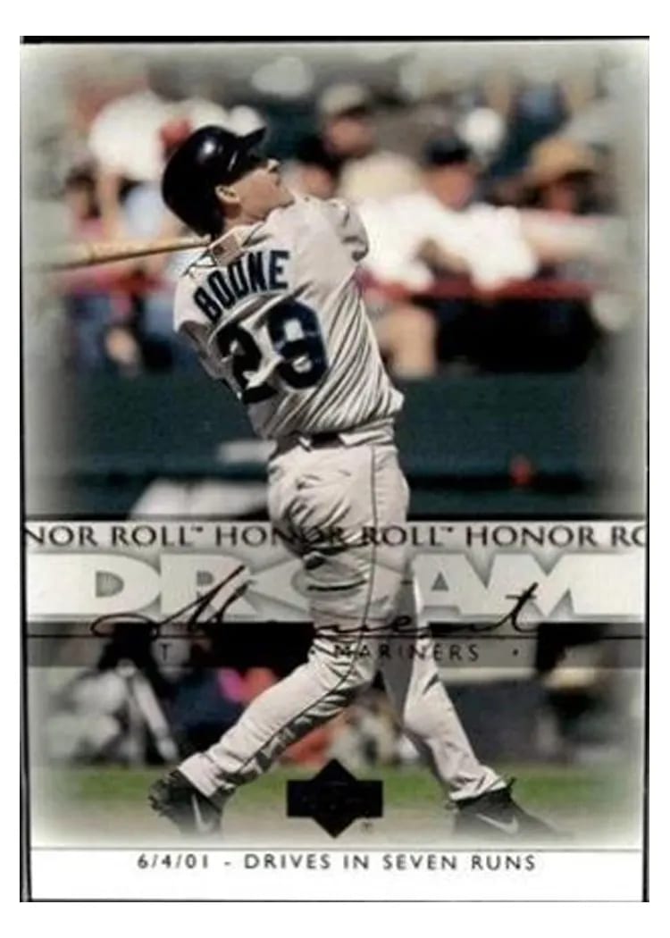 2002 Upper Deck Honor Roll Bret Boone #77 card