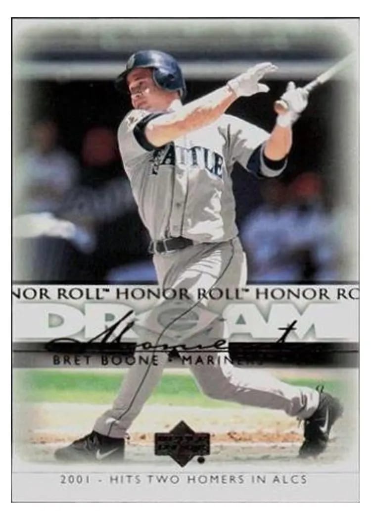 2002 Upper Deck Honor Roll Bret Boone #79 card