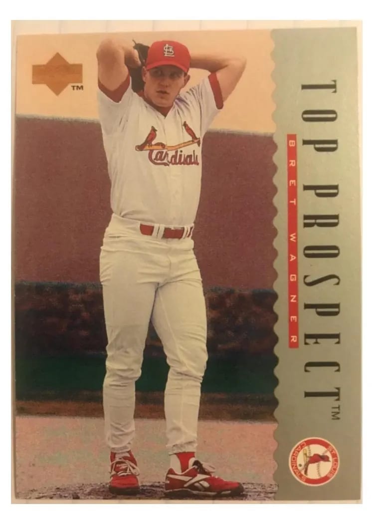 1995 Upper Deck Bret Wagner #8 card