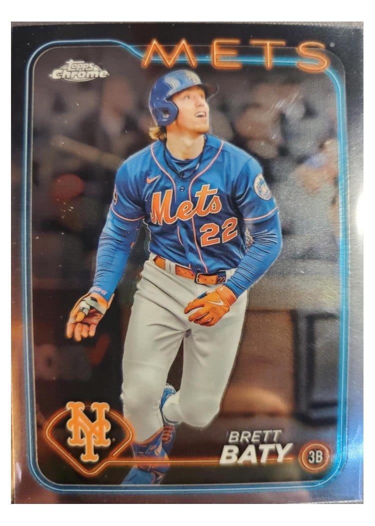 2024 Topps Chrome Base Set Brett Baty #17 card