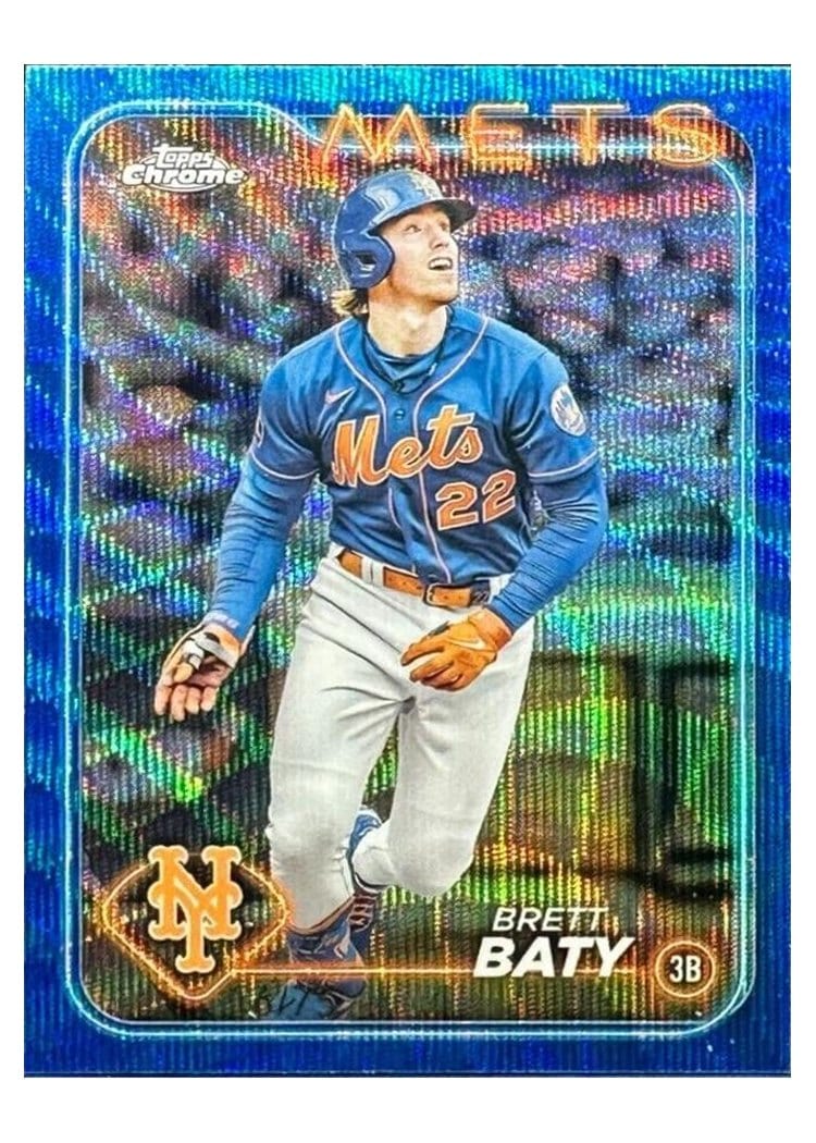 2024 Topps Chrome Base Set Brett Baty #17 card