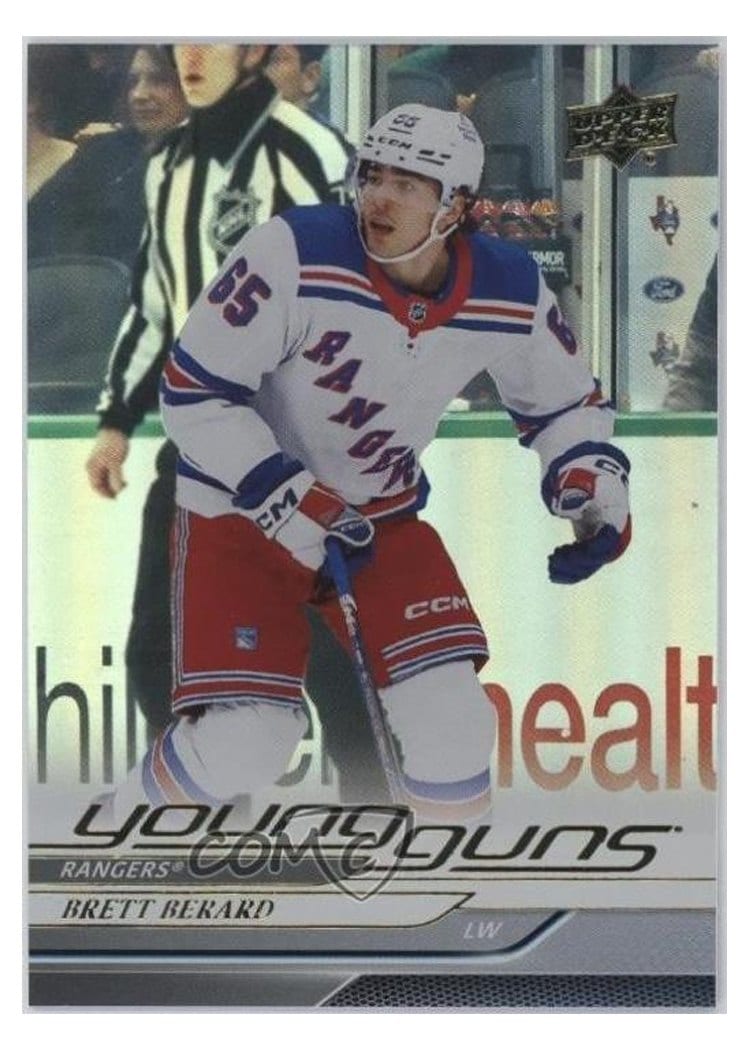 2024-25 Upper Deck Base Set Brett Berard Silver Foil #705 card